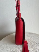 Load image into Gallery viewer, Valentino - Pru Leather Vring Crossbody Bag - Red - S