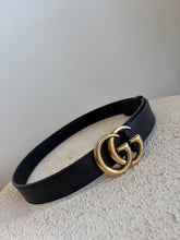 Load image into Gallery viewer, Gucci - Marmont GG Belt - Black - 32/80