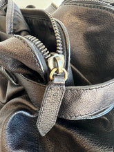 Load image into Gallery viewer, Burberry - Lambeth Hobo Buffalo Leather Tote Bag - black - M