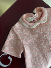 Load image into Gallery viewer, Gucci - Baby Monogram Dress - Pink - 21 - RRP$1200
