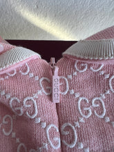 Load image into Gallery viewer, Gucci - Baby Monogram Dress - Pink - 21 - RRP$1200