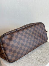 Load image into Gallery viewer, Louis Vuitton - Neverfull w Pochette Bag - Damier Ebene - MM - RRP$3200
