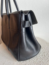 Load image into Gallery viewer, Mulberry - Bayswater Classic Grain Bag - Black & Brass - M - RRP$2445
