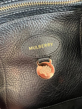 Load image into Gallery viewer, Mulberry - Bayswater Classic Grain Bag - Black & Brass - M - RRP$2445