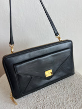 Load image into Gallery viewer, Vivienne Westwood - Flap Bag w Gold Clasp - Black - S