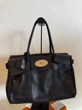 Load image into Gallery viewer, Mulberry - Bayswater Bag - Black - L - RRP$2,445
