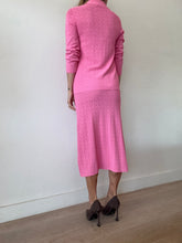 Load image into Gallery viewer, Scanlan Theodore - Pleat Lattice Top &amp; Skirt Set - Pink - XS/S
