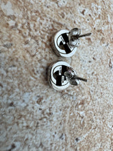 Load image into Gallery viewer, Gucci - Interlock GG Earrings - Silver - OS
