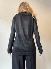 Load image into Gallery viewer, Missoni - LS Metallic Knit Sweater - Black - M
