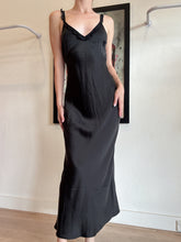 Load image into Gallery viewer, Bec &amp; Bridge - Silk Maxi Dress - Black - 6 - RRP$380
