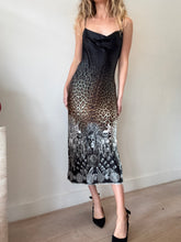 Load image into Gallery viewer, Camilla - Order of Disorder Slip Midi dress - Black Leopard - S - bnwt - RRP$699
