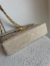 Load image into Gallery viewer, Chanel - Quilted Canvas Jumbo Classic Single Flap Bag - Beige - L
