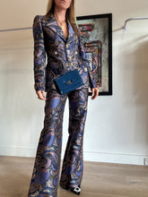 Load image into Gallery viewer, Alice McCall - Blazer &amp; Pants Suit Set - Purple paisley print - 8Blazer/Pants6
