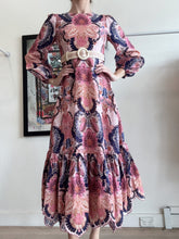 Load image into Gallery viewer, Zimmermann - THE LAUREL BILLOW EMB Midi dress - Multi - op - RRP$815
