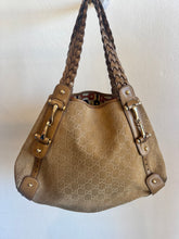 Load image into Gallery viewer, Gucci - Suede Pelham Hobo Bag - Suede Tan - M
