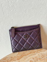 Load image into Gallery viewer, Chanel - Wallet (Card Holder) - Metallic Purple
