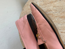 Load image into Gallery viewer, Gucci - Brixton Horsebit Leather Loafers - Pink - 39
