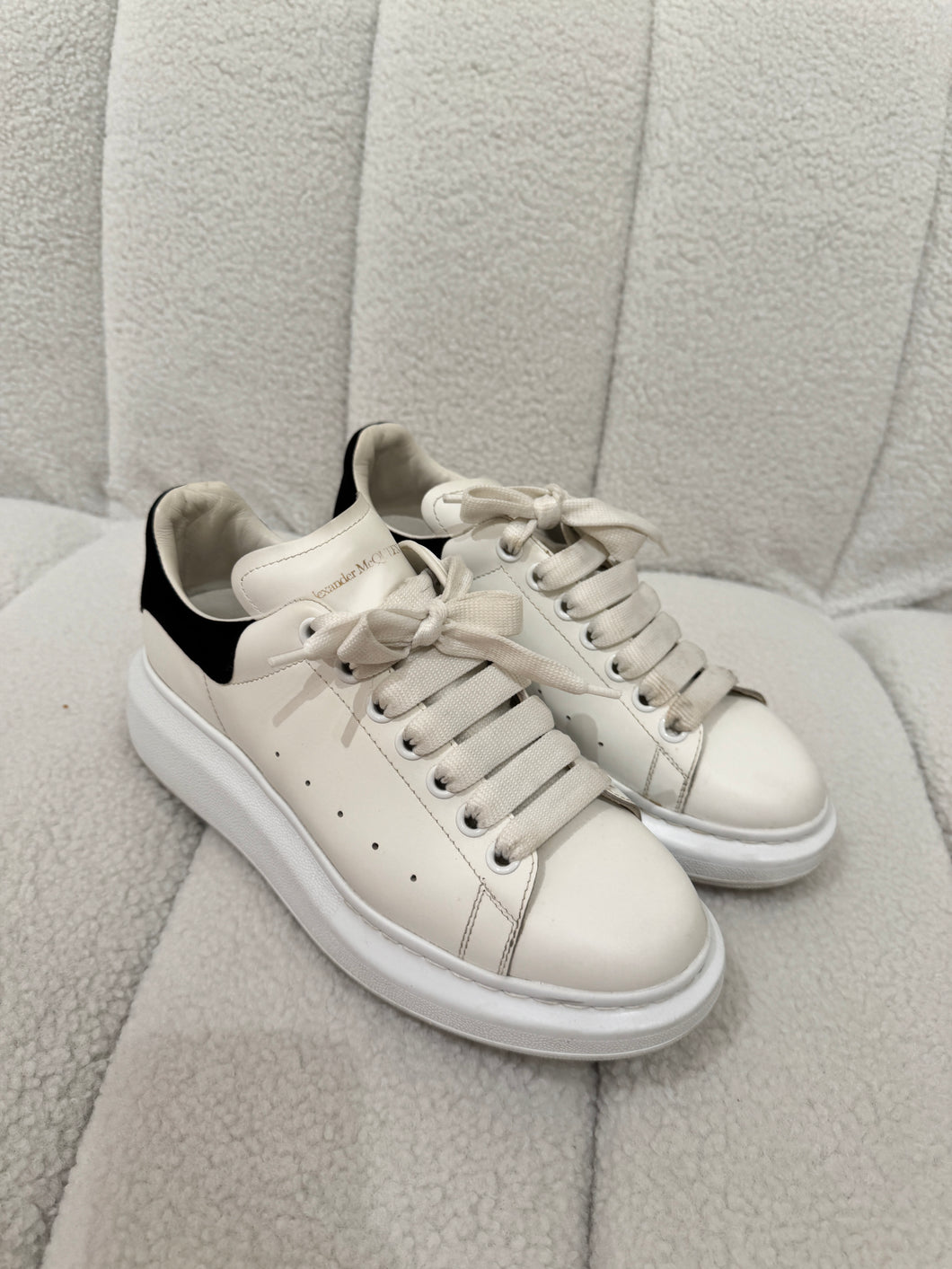 Alexander McQueen - Platform Sneaker - White - 39.5