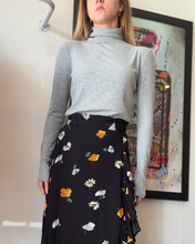 Load image into Gallery viewer, Vince - LS Ribbed Turtle Neck Top - Grey Marle - M - bnwt - RRP$299
