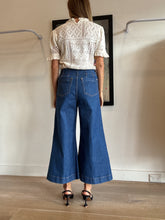 Load image into Gallery viewer, Zimmermann - Cropped Jeans w plaited detail - Denim - 30
