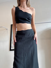 Load image into Gallery viewer, Bec and Bridge - One Shoulder Top &amp; Skirt Set - Black - 8

