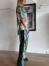 Load image into Gallery viewer, Alemais - Loretta Floral Print Shirt &amp; Pants Set - Green  - 8

