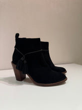 Load image into Gallery viewer, Zimmermann - Suede Ankle Boots - Black - 38
