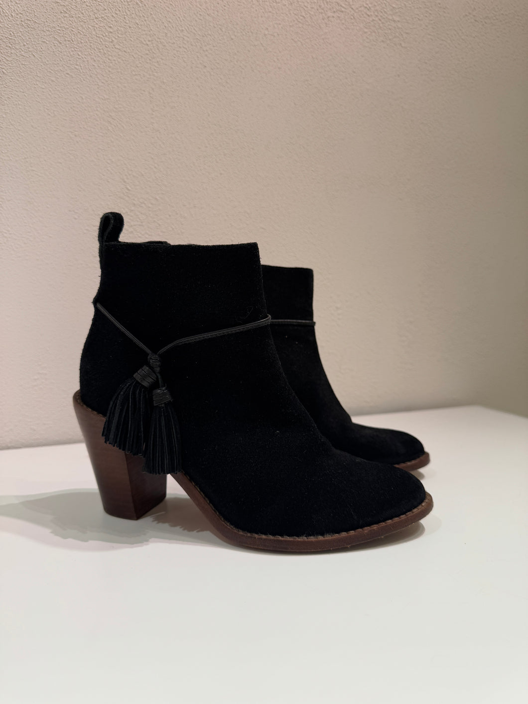 Zimmermann - Suede Ankle Boots - Black - 38