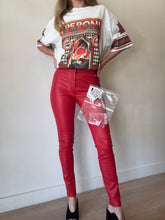 Load image into Gallery viewer, Loewe - Leather pants - Red - 36 - bnwt - RRP$2,150
