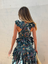 Load image into Gallery viewer, Ulla Johnson - Aurore Tiered Dress - Green - 2US - RRP$695

