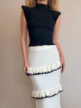 Load image into Gallery viewer, Scanlan Theodore - Milano Crepe Knit Sleeveless Top - Black - S - RRP$500
