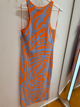 Load image into Gallery viewer, Sass &amp; Bide - Mystro Knit Midi dress - Blue orange - M - bnwt - rrp$350
