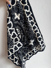 Load image into Gallery viewer, (as is) Saint Laurent - Supple East West Tote Bag w Scarf - Black - Med - RRP - $2320
