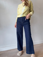 Load image into Gallery viewer, Luuda - Cashmere Tie Dye Jumper - Yellow  Green- S - RRP$440
