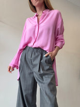 Load image into Gallery viewer, Scanlan Theodore - Silk LS Classic Shirt - Pink - 8
