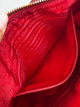 Load image into Gallery viewer, Vintage Prada - Nylon Tessuto Pochette Shoulder Bag - Red - S
