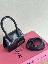 Load image into Gallery viewer, Jacquemus - Le Chiquito Mayen Shoulder Bag - Black - Mini - RRP$1200
