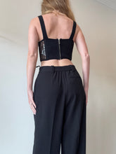 Load image into Gallery viewer, Dion Lee - Crochet Knitted Corset - Black - 8 - RRP$590
