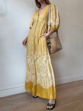 Load image into Gallery viewer, Zimmermann - Jude Paisley Midi Dress - Butter Yellow - 2 - RRP$699
