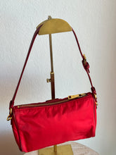 Load image into Gallery viewer, Vintage Prada - Nylon Tessuto Pochette Shoulder Bag - Red - S
