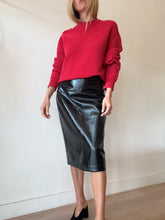 Load image into Gallery viewer, Nagnata - Oversize Stripe Sweatshirt - Red - s
