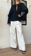 Load image into Gallery viewer, Khaite - Cortez Blouse - Black - XS - RRP$960
