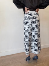 Load image into Gallery viewer, Zimmermann - Woollen Zodiac Midi Skirt - Cream/Black - 1
