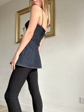 Load image into Gallery viewer, Jonathan Simkhai - Denim bustier top - Size 2 (6) -RRP $669
