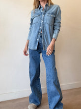 Load image into Gallery viewer, Wardrobe.NYC - Denim Shirt - Light Denim - XS
