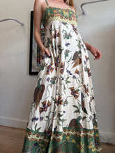 Load image into Gallery viewer, Alemais - Birdie Sundress Dress - Ivory w Green Floral - RRP$495- 14
