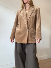 Load image into Gallery viewer, Ganni - Corduroy Blazer - Camel - 38
