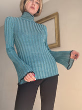 Load image into Gallery viewer, Ellery - Ribbed metalic top Size XS (8-10)
