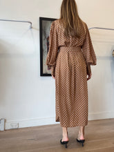 Load image into Gallery viewer, Zimmermann - Shirt Dress w Belt - Tan w Ivory Spot  - 3
