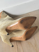Load image into Gallery viewer, Isabel Marant - Lyner Suede Boots - Stone - 38 - RRP$2,130 - dust bag
